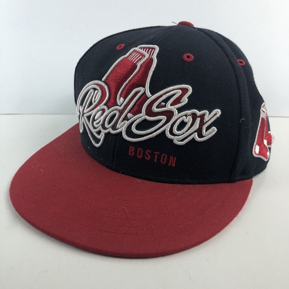 Boston Red Sox Socks Logo Snap Back  Fenway Park Collection Hat Cap